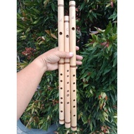 suling bambu suling dangdut 1 set isi 3