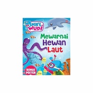 CHILDREN'S BOOKS - WUDI BOOK: COLORING SEA ANIMALS by IQBAL SUDIRJA