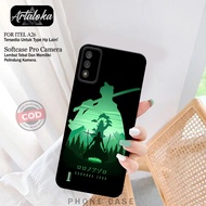 ITEL A26 Case - Anime Fashion Case - Pro Camera Softcase - ITEL A26 Casing - TPU Silicone - ITEL A26