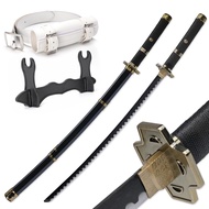 Zisu Carbon Steel Roronoa Zoro Sword - Choose from Kitetsu, Yama Enma, and Trafalgar Law - Approx. 4