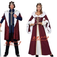 Halloween Costume Party Adult Queen Queen Costume Couple Costume Prince Adult King Costume