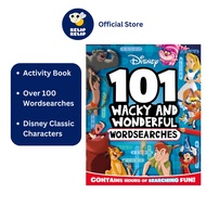 Disney Word Search Activity Book For Kids with 101 Wacky Word Searches 88 Pages