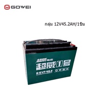 แบตเตอรี่สามล้อไฟฟ้า CHAOWEI แบตเตอรี่แห้ง 12V 45ah แท้!!! 6-EVF-45.2 แบตเตอรี่ตะกั่ว12V/45ahและ ที่