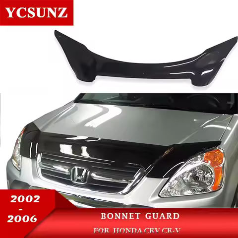 Acrylic Bonnet Guard Accessories For Honda CRV CR-V 2002 2003 2004 2005 2006 Front Hood Protector Bu