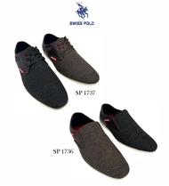 SWISS POLO SP1736/SP1737  Original Lace-Up Slip-On Men's Loafers Casual Shoes/Kasut Asli Swiss Polo 