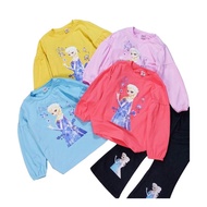 Frozen Kids Girl Set/Baju Jalan Budak Perempuan/Frozen