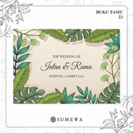 Wedding Guest Book Wedding Guest Book/ Custom Guest Book/ Invitation Guest Book/ Guest Book/ HARD CO