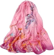 Elegant Personalized Scarf Square Scarf New Chiffon Scarf Spring Fashion Print Thin Scarf Decorative
