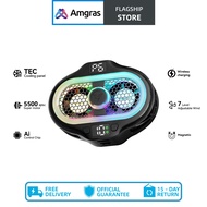 Amgras IceWorld Ultra3 Phone Cooler 15W Wireless Charge Fast Cooling for Live Game  Magnetic/Back-cl
