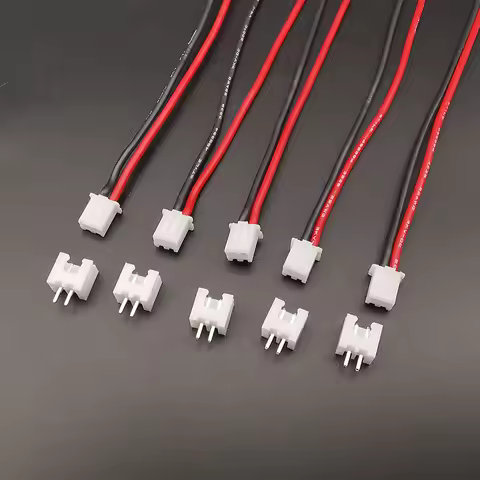 5Pairs JST XH 2.54mm 2 Pin Male Female Plug Connector XH2.54 Plug Socket Battery Charging Cables 22A