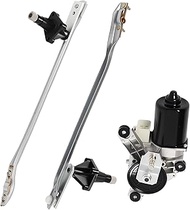 Nakkaa 602-203AS Windshield Wiper Motor W/Linkage Assembly Compatible with 1988-2002 C1500 C2500 C35