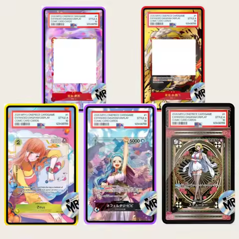 Anime Card Extended Art Acrylic Display Case for One Piece Monkey D. Luffy Perona Nico Robin Collect
