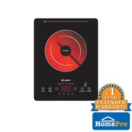 Ceramic Cooker ECC-J2015(BK) Elba Black 2000 Watt 5 Menu Induction Cooker Electric Cooker