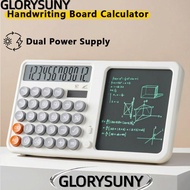 GLORYSUNY  Calculator, With LCD Writing Board 12-Digit Scientific Calculator, Dual Power Supply Larg