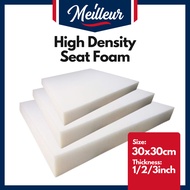 Meilleur High Density Seat Foam/Upholstery Foam/Cushion Foam/Sofa Foam/Sponge/Span Kusyen/PU Foam30cmX30cm/1/2/3Inch