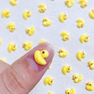 DUCK NAIL CHARM YELLOW DUCK NAIL CHARM DIY NAIL ART ACCESSORIES FOR RESIN DUCK NAILS