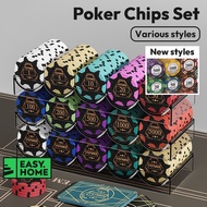 [SG Stock] Poker Chips / Casino Chips / Texas Hold’em Chips / Mahjong Chips / Game Coins