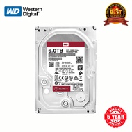 WD 6TB Red Pro NAS Hard Drive 7200RPM, 256MB (WD6003FFBX)