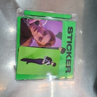 Authentic Yuta Card And Byong ar Jewel Stickers