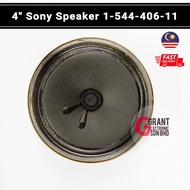 4" 10cm Sony Speaker 1-544-406-11 8ohm 3w