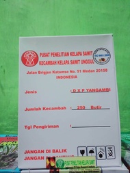 BIBIT SAWIT PPKS MARIHAT ASLI UNGGUL BERSERTIFIKAT