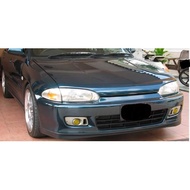 Honda Civic Proton Wira EG6 Front Bumper SR3 + Foglamp Yellow Honda Eg Wira Satria Bumper PU