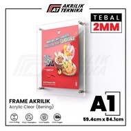 Latest Frame Frame/ Quality Acrylic Poster Display/ A1 Size