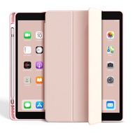 Case For 2020 iPad 10.2 8th 2018 2017 9.7 Mini 5 2021 Pro 11 10.5 Air 9.7 Air 3 4 5 10.9 Smart Cover With Pencil Holder iPad 5th 6th Generation
