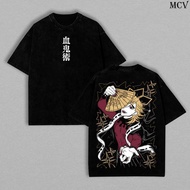 Douma T-Shirt – Demon Slayer Upper Moon 2 Anime Vintage Oversized | Unisex Heavy Cotton Streetwear C