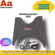 Karpet Motor Honda Scoopy 2021-2023 karpet Alas Kaki Motor pmp