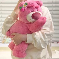 dinosaur plushie cute plushie plushie Miniso MINISO Genuine Strawberry Bear Doll Doll Plush Toy Pill