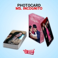 MS KOREAN DRAMA PHOTOCARD SET. INCOGNITO PREMIUM FREE BOX