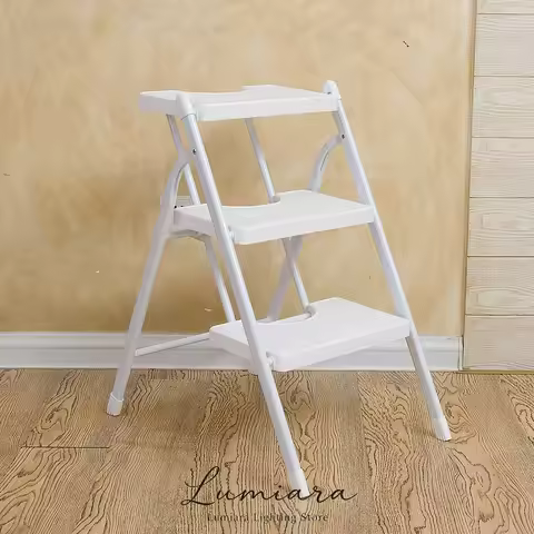 YSF folding ladder household multi-functional folding herringbone ladder two-step three-step folding