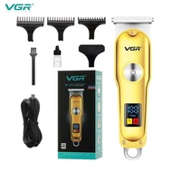 VGR V_290 Electric shaver USB charging Engraving Electric
