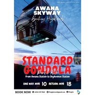 [E-Ticket] Genting Awana SkyWay Standard Gondola Ticket (Fr RM10/Pax)