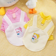 【With Tracktion Buckle】Thick Pets Hoodie Dot Cute Clothes with Traction Buckle Cat Out Door Pet Clot