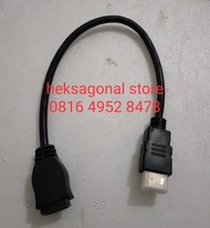 Kabel sambungan hdmi extension 30cm