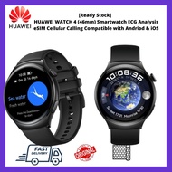 [New] HUAWEI WATCH 4 Smartwatch ECG Analysis eSIM Cellular Calling Compatible with Andriod &amp; iOS
