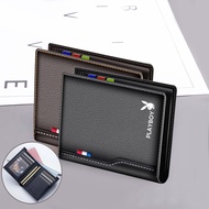 Wallet Men's Genuine Leather Men's Wallet Vertical Large Capacity Wallet Thin Leather Wallet Zero Wa