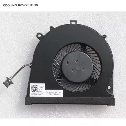 New Original Laptop CPU Cooling Fan For DELL Latitude 3480 3580 P79G 0X6K70 FJ8K DC5V 0.5A 023.10080