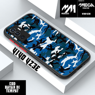 Soft Case 4D Vivo V23E - Casing 4D Vivo V23E Terbaru Megacase [ Loreng ] Silikon Hp Vivo V23E - Case