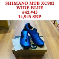 SHIMANO MTB SHOES XC903 WIDE BLUE 42/ 43/ BIKERMOM