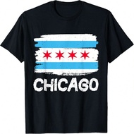 Cool Chicago Flag T-Shirt