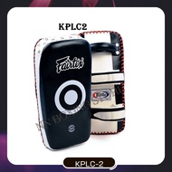 Fairtex Kick Curved Pads KPLC-2 Standard Genuine leather for Training MMA K1 เป้าเตะแบบโค้ง แฟร์เท็ก