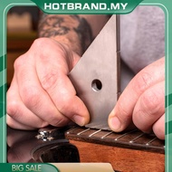 [Hotbrand.my] Stainless Steel Luthier Tool Stainless Steel Fret Crowning Tool Guitar Fret Straight E