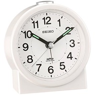 SEIKO KR325W Alarm Clock Table clock Radio waves analog White Pearl