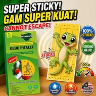 One Trap Catches All CC Lizard trap glue Gecko repellent Super Sticky, Geckos Can't Escape 5 PCS Gec