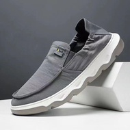 Men Shoes Cloth Shoes Men's Men's Shoes Cloth Shoes Breathable Beijing Pedal Casual Men's Lazy Breat