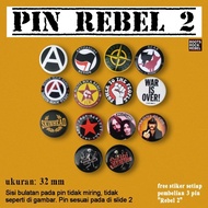ANARKI PIN, ACAB, ANTIFA
