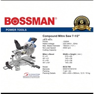 BOSSMAN 1500W Compound Mitre Saw BCS789 185mm7.5 "BCS-789 BCS 789